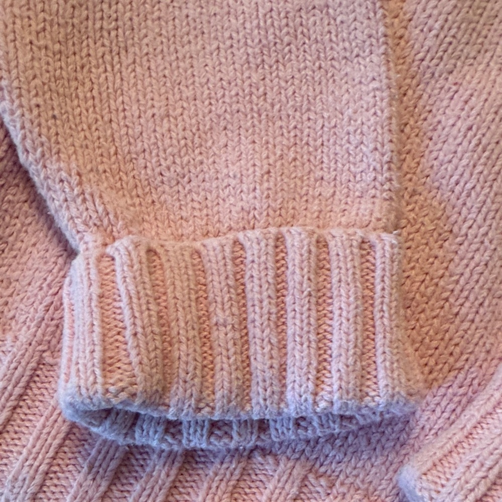 Polo by Ralph Lauren Mens Pink cotton Crew Neck Sweater, pony - Picture 5 of 10